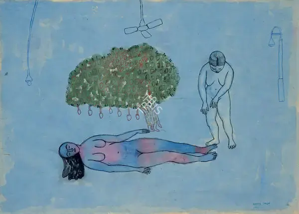 Arpita Singh (Artist), Untitled, 1997, Painting