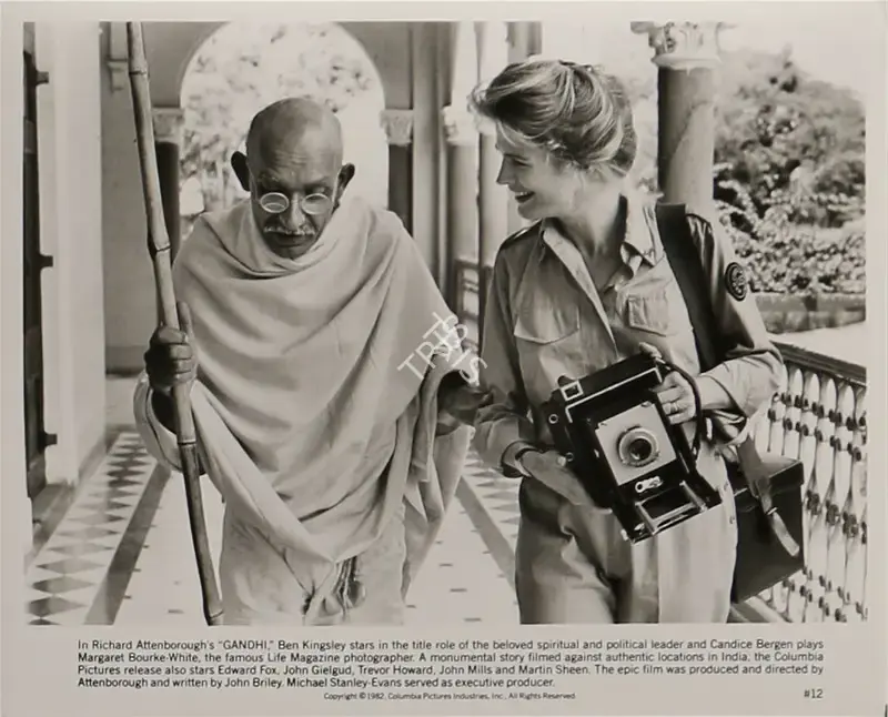Ronnie Taylor (Cinematographer), Gandhi, 1982, Lobby Card