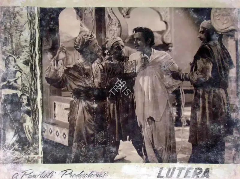 Dalsukh M. Pancholi (Producer), Lutera, 1955, Lobby Card