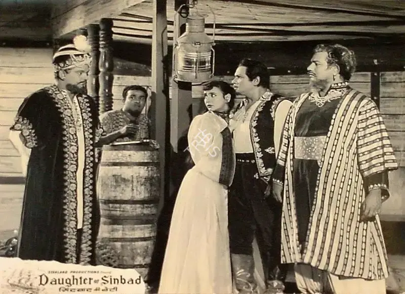 H. Khera (Producer), Sindbad Ki Beti, 1958, Lobby Card
