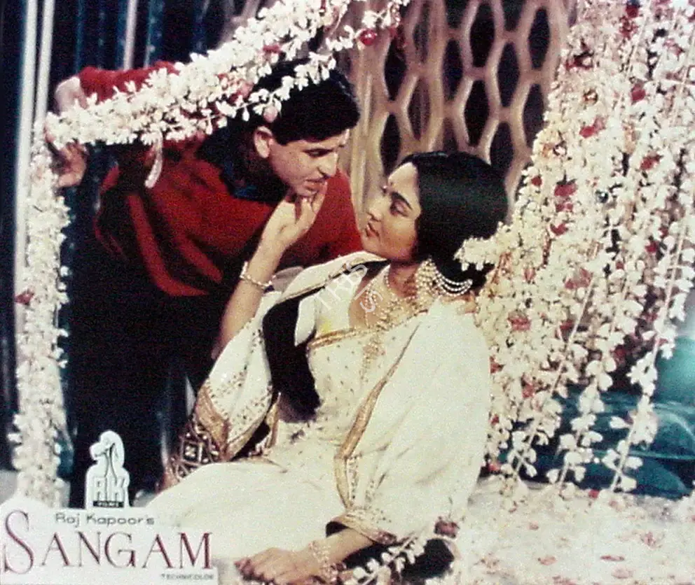 Radhu Karmakar (Cinematographer), Sangam, 1964, Lobby Card