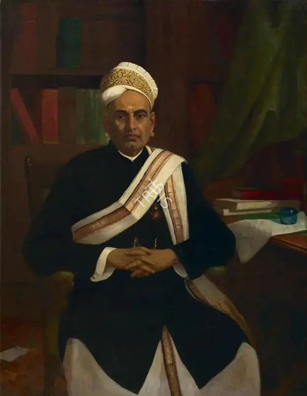 Rama Varma (Artist), Shakuntala, 1918, Painting