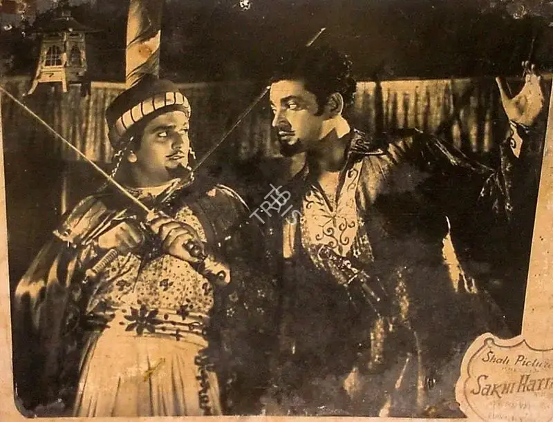 Ramaniklal N. Shah (Producer), Sakhi Hatim, 1955, Lobby Card