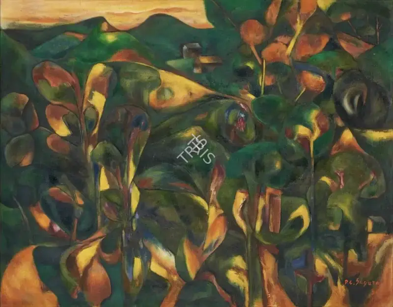 Piraji Sagara (Artist), Untitled, 1980, Painting