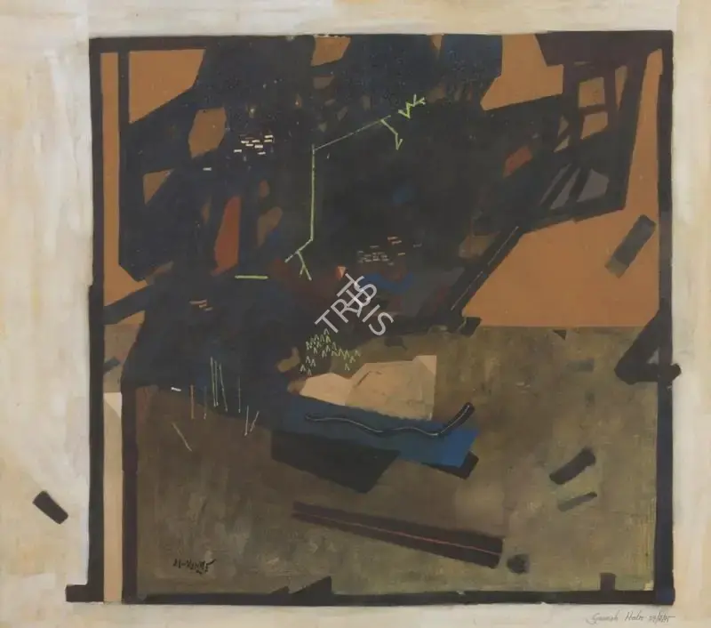 Ganesh Haloi (Artist), Untitled, 1995, Painting