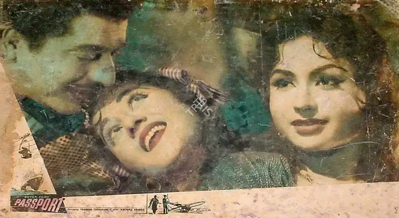 Pramod Chakravorty (Producer), Passport, 1961, Lobby Card