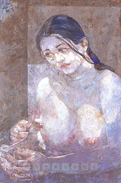 Jamil Naqsh (Artist), Untitled, 1987, Painting