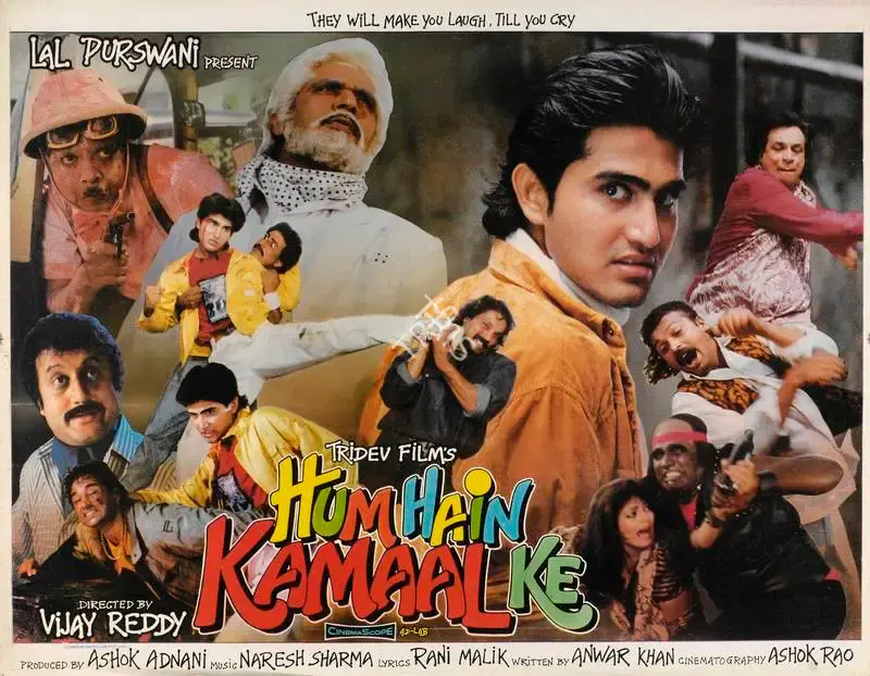 Ashok Adnani (Producer), Hum Hain Kamaal Ke, 1993, Lobby Card