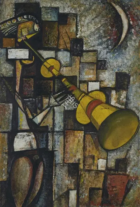Sunil Madhav Sen (Artist), Untitled, 1962, Painting