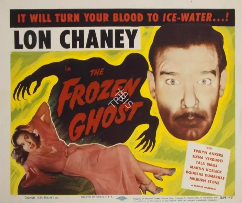 Will Cowan (Producer), The Frozen Ghost, 1945, Lobby Card