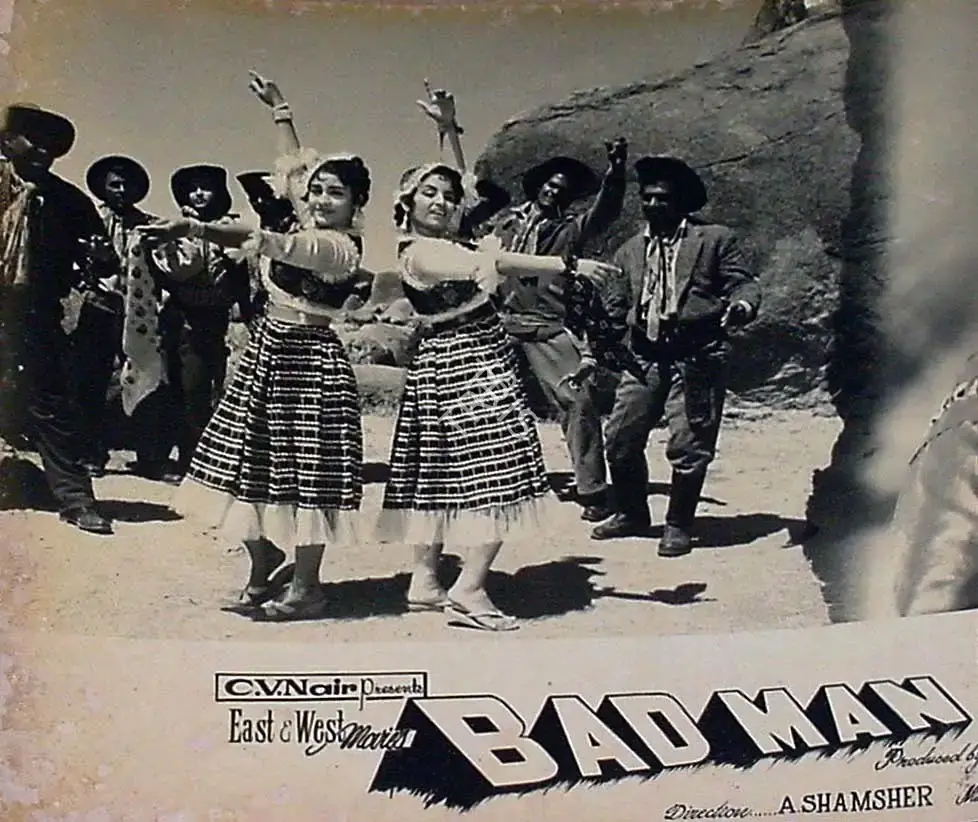 A. Shamsheer (Director), Bad Man, Lobby Card