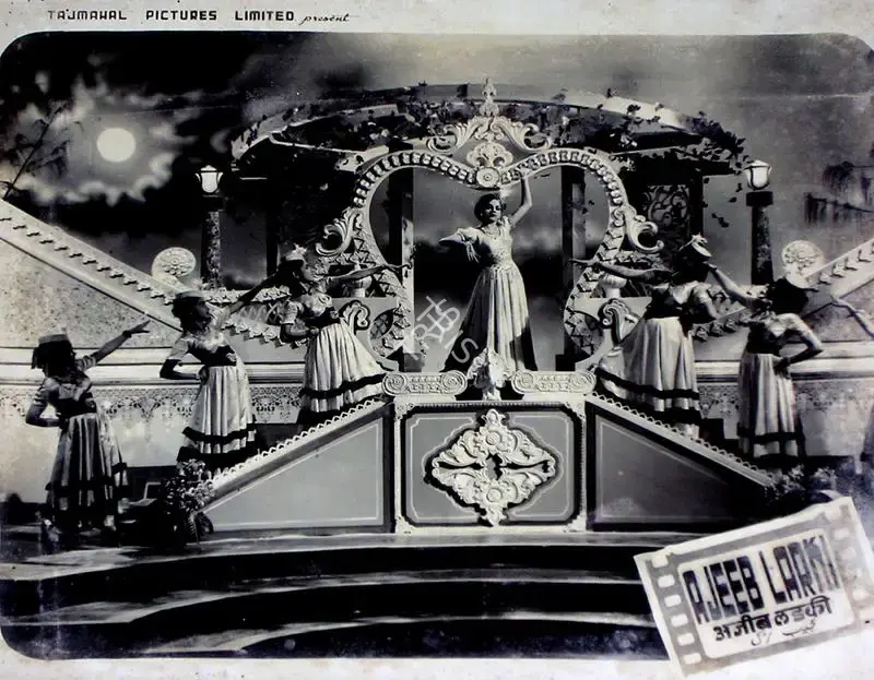 S.I. Hassan (Producer), Ajeeb Larki, 1952, Lobby Card