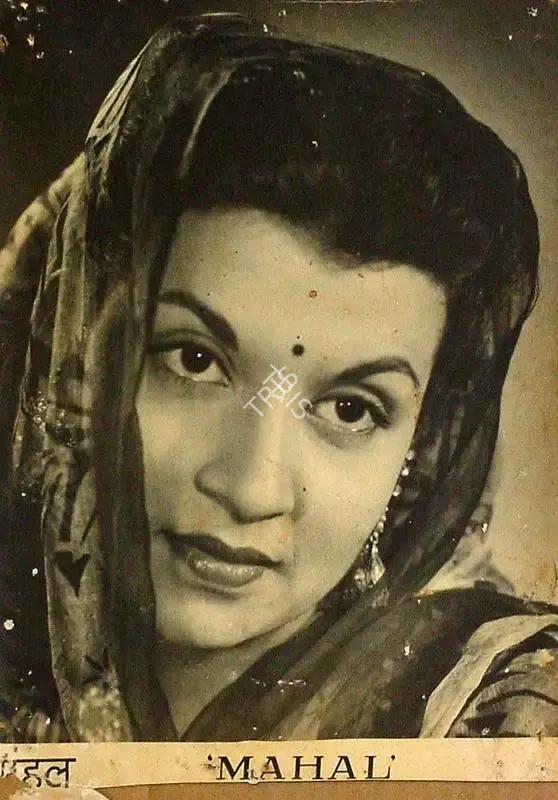 V.K. Murthy (Cinematographer), Mahal, 1949, Lobby Card