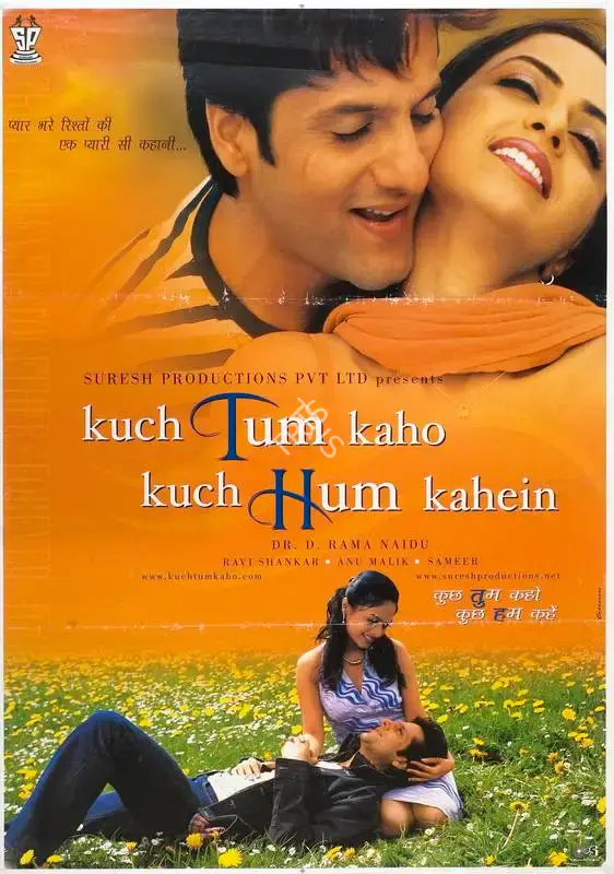 D.Rama Naidu (Producer), Kuch Tum Kaho Kuch Hum Kahein, 2002, Full Sheet Poster