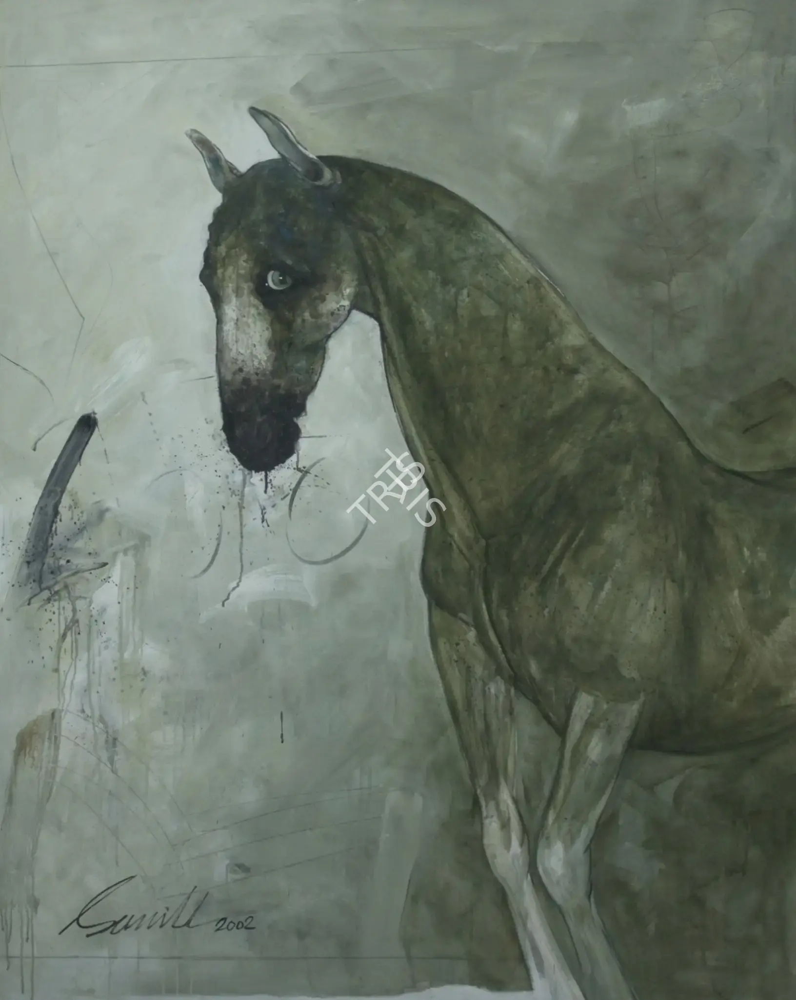 Das, Sunil (Artist). Untitled, 2002 | Painting, Sa.Onl/24.01.13, 2013 · Saffronart