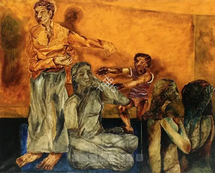 Shamshad Husain (Artist), Untitled, Painting