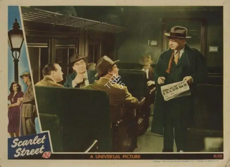 Milton R. Krasner (Cinematographer), Scarlet Street, 1945, Lobby Card