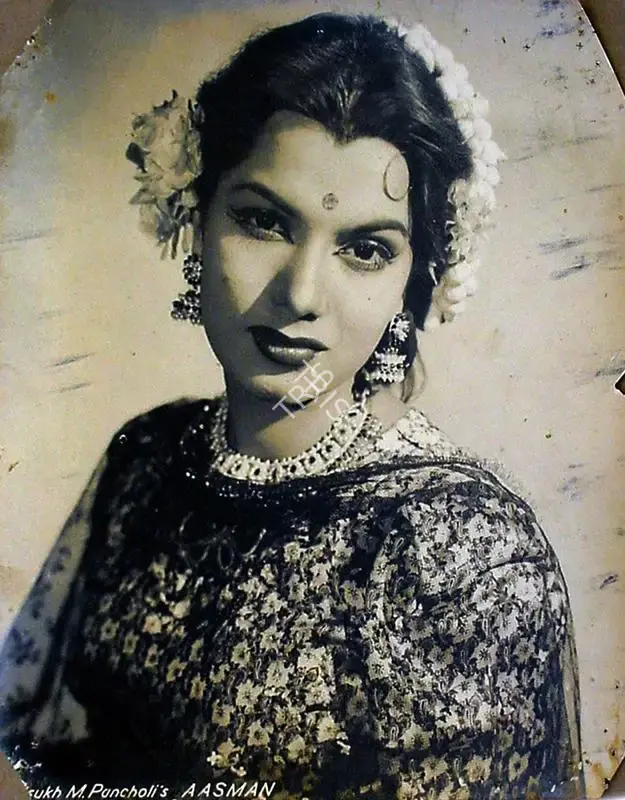 Dalsukh M. Pancholi (Director), Aasman, 1952, Lobby Card