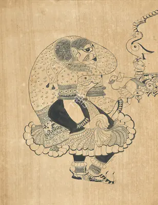 Y.D.&nbsp;Deolalikar (Artist), Untitled, 1953, Drawing