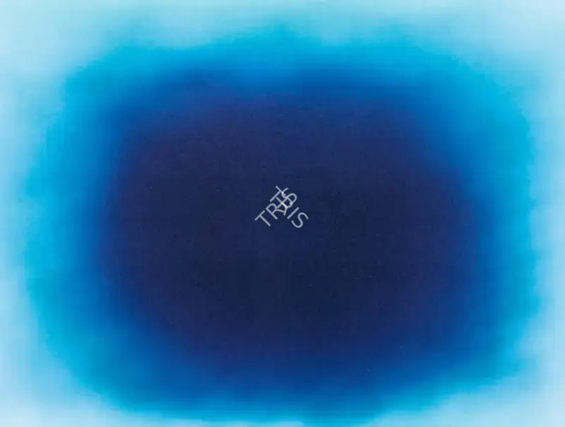 Anish Kapoor (Artist), Breathing Blue, 2020, Print