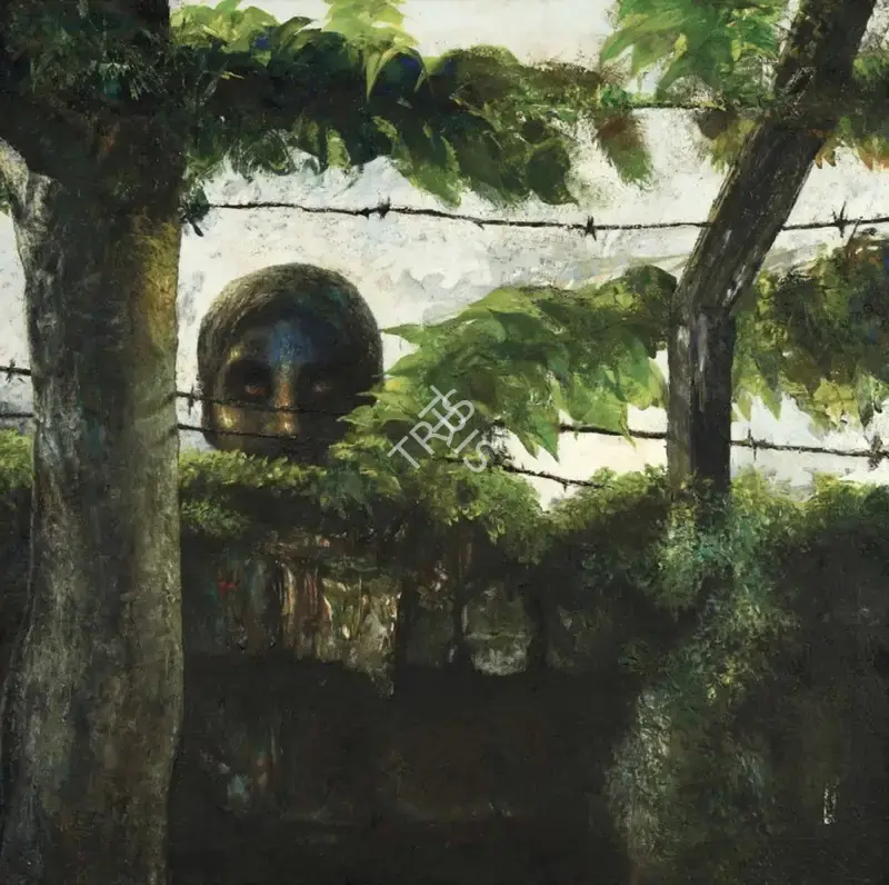 Bhattacharjee, Bikash (Artist). Untitled, 1992 | Painting, AG.Mum/16.12.24, 2024 · Asta Guru