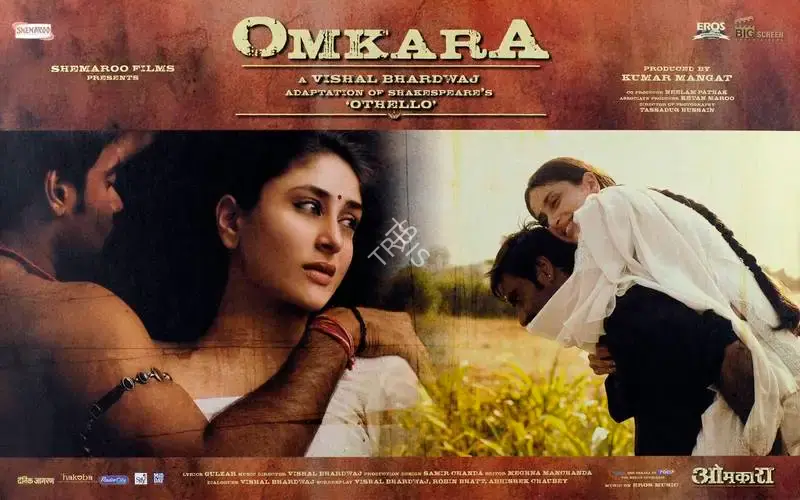 Tassaduq Hussain (Cinematographer), Omkara, 2006, Lobby Card