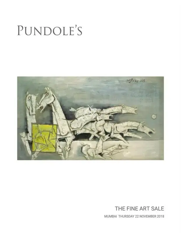 Pundole (Auction House), The Fine Art Sale, 2018, Auction Catalogue