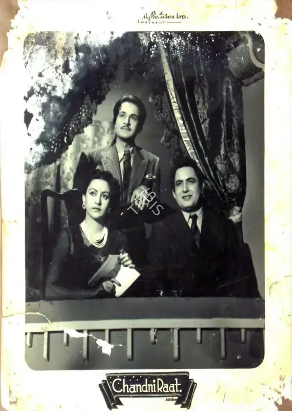 M. Ehsan (Producer), Chandni Raat, 1949, Lobby Card