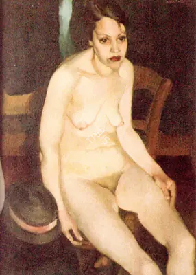 Amrita Sher-Gil (Artist), Self-Potrait as Tahitian, 1934, Painting