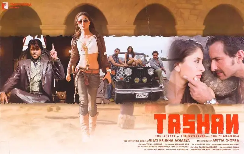 Ayananka Bose (Cinematographer), Tashan, 2008, Lobby Card