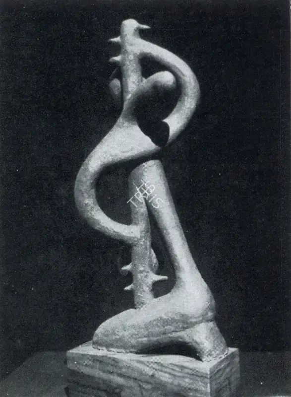 Dhanraj Bhagat (Artist), Musician, 1954, Sculpture