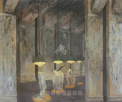 Shibu Natesan (Artist), Untitled, Painting