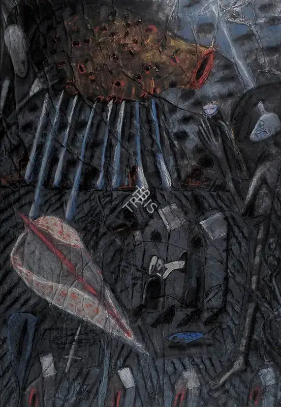 C. Douglas (Artist), Untitled, 1993, Painting
