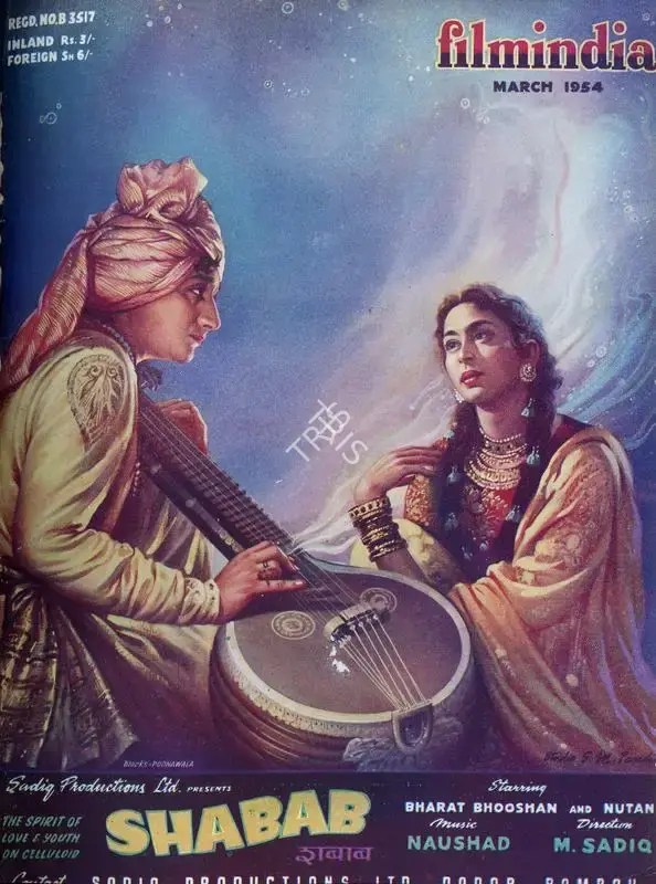 Baburao Patel (Editor), Filmindia, 1954, Magazine