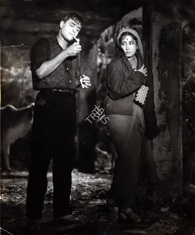 Pandurang Naik (Cinematographer), Pyaar Ka Saagar, 1961, Photographic Still