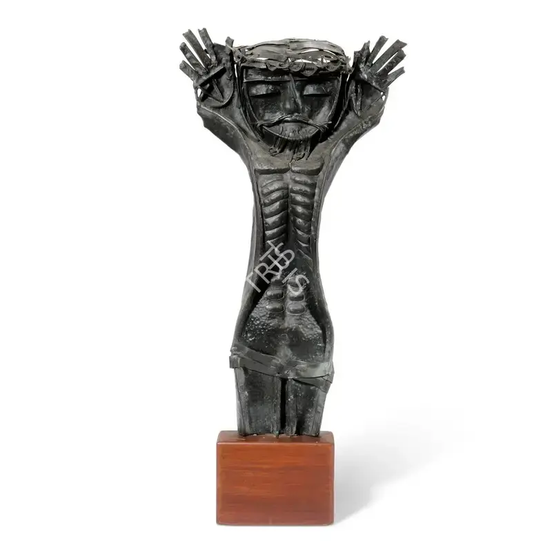 Janakiram, P.V. (Artist). Christ, n.d. | Sculpture, Ch.NeY/27.03.24, 2024 · Christie's