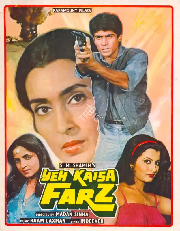Madan Sinha (Director), Yeh Kaisa Farz, 1985, Song-Synopsis Booklet