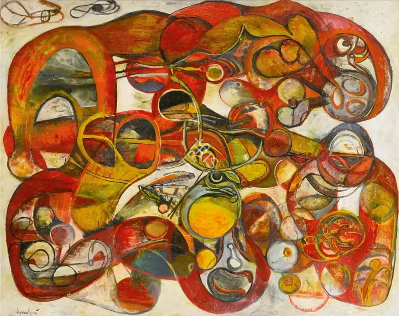 Avinash Chandra (Artist), Untitled, 1965, Painting