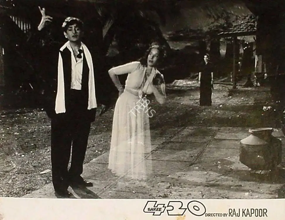 Radhu Karmakar (Cinematographer), Shree 420, 1955, Lobby Card