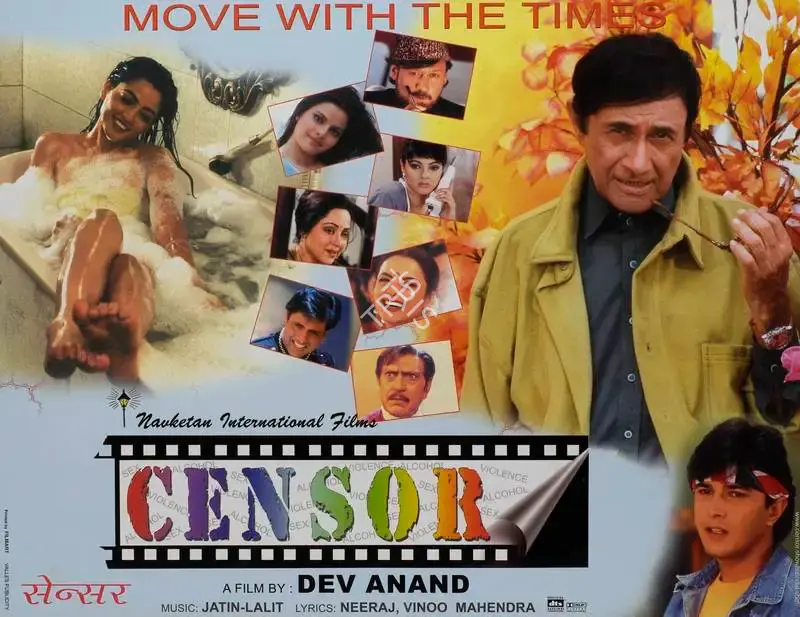 Dev Anand (Producer), Censor, 2001, Lobby Card