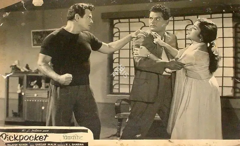 R.L. Sharma (Producer), Pick Pocket, 1962, Lobby Card