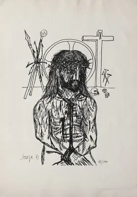 F.N. Souza (Artist), Untitled, 1963, Graphic Art