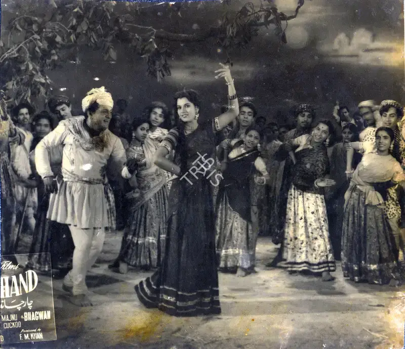 F.M. Khan (Producer), Char Chand, 1953, Photographic Still