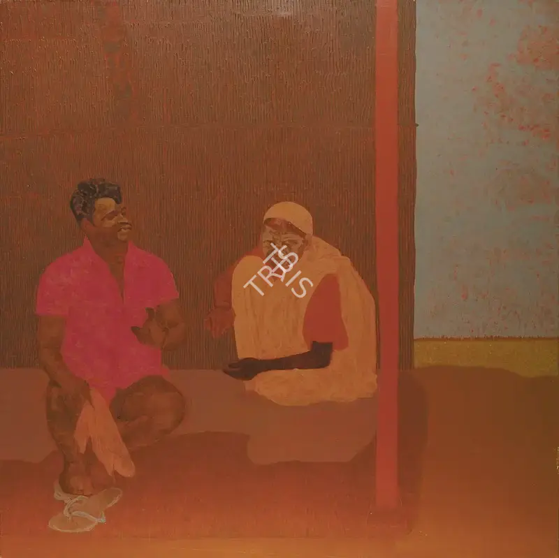 Patel, Gieve (Artist). A View Of The Matter, 1979 | Painting, Os.Mum/19.01.08, 2008 · Osian's