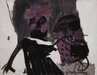 Chittrovanu Mazumdar (Artist), Untitled, Painting