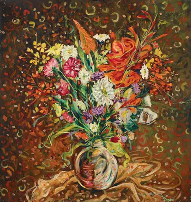 R.B. Bhaskaran (Artist), Untitled, 1984, Painting
