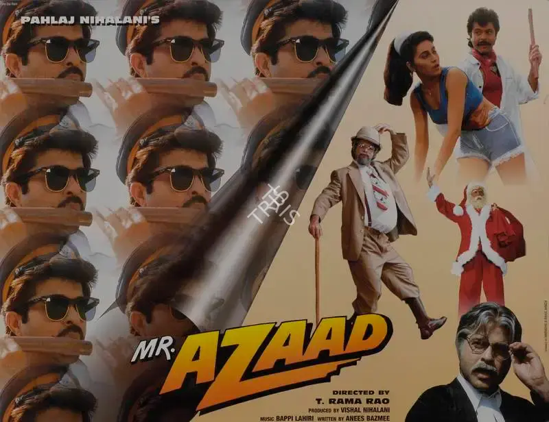 Siba Mishra (Cinematographer), Mr Azaad, 1994, Lobby Card