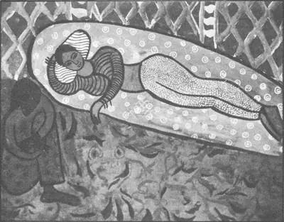 Ramkumar (Artist), Why Can't I Sleep, 1947, Painting
