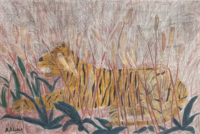 Khanna, Krishen (Artist). Untitled (Bandwalla), n.d. | Painting, AG.Onl/27.06.25, 2025 · Asta Guru