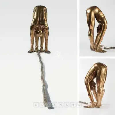 G.R. Iranna (Artist), Departure, 2006, Sculpture